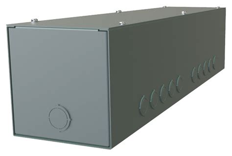 electrical trough boxes|residential electrical gutter box.